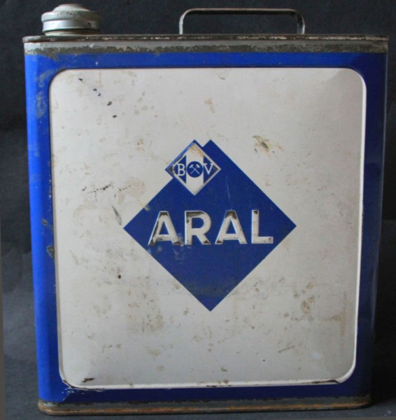 BV Aral Reservekanister Blech 10 Liter 1960 (10391)